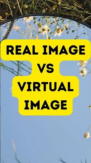 Difference between Real Image and Virtual Image | Science | Physics | Dream Big Classes