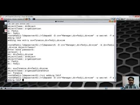 OpenLDAP operations - ldapadd