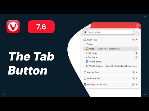 Meet The Tab Button: One Button to Rule All Your Tabs