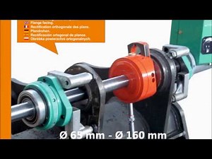 Demo portable line boring machine/line borer Supercombinata