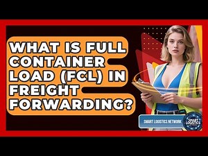 What Is Full Container Load (FCL) In Freight Forwarding? - Smart Logistics Network