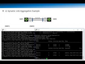 [HPE Aruba Comware Switch] L2,L3 link-aggregation configuration_DKUNC_이동원