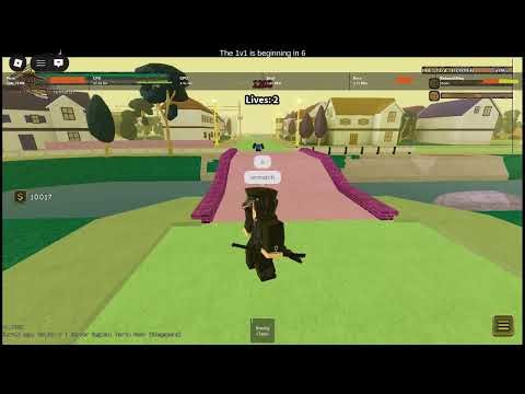 Playing YBA 1v1's gamemode for the first time