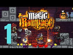 Magic Rampage Gameplay - Mobile RPG Platformer