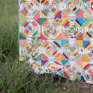 Scrappy Pineapple Quilt Block Tutorial - Aunt Ems Quilts