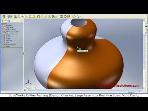 SolidWorks Surface Mirror Tutorial