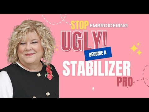 Stop Embroidering Ugly! How to Choose the Right Stabilizer for Machine Embroidery