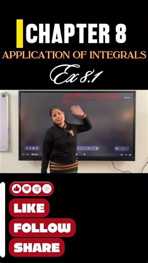 Application of Definite Integrals | Class 12 Maths | Chapter 8 | Ex 8.1 Explained