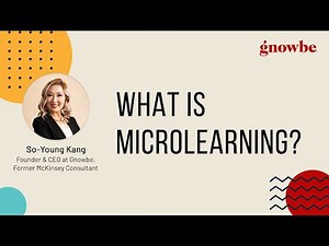 What is Microlearning? | Meet GNOWBE