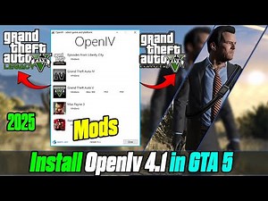 HOW TO INSTALL OPENIV 4.1 | GTA 5 legacy And Enhanced edition (2025) | GTA 5 MODS 2025