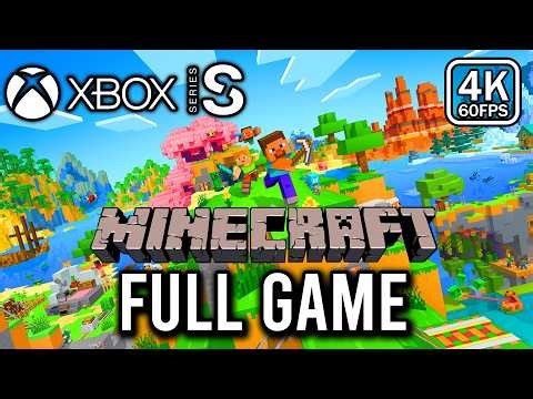 Minecraft Xbox Series X|S Edition - FULL GAME Walkthrough (4K 60FPS) - No Commentary