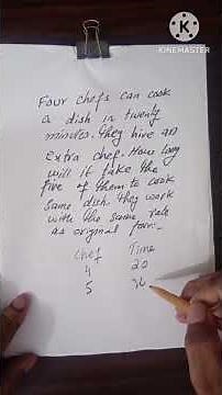 inversely proportional | a unique question| easy trick| inversely proportional relationship