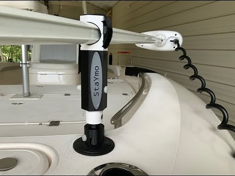 How to set up a StaYmo trolling motor shock/stabilizer.