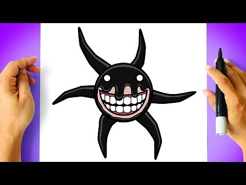 How to DRAW SCREECH - DOORS ROBLOX