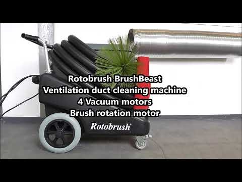 Rotobrush BrushBeast - powerfull air duct cleaning solution