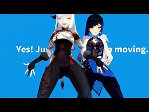 Exercise MMD | Shenhe & Yelan