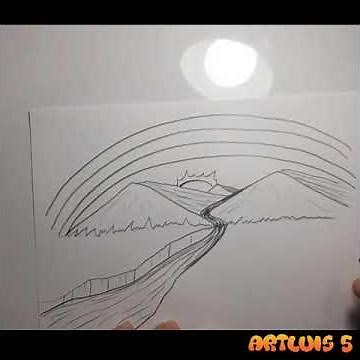 Cómo Dibujar la PRIMAVERA | How to Draw a SPRING Landscape