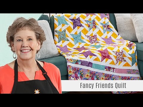 How to Make a Fancy Friends Quilt - Free Quilting Tutorial