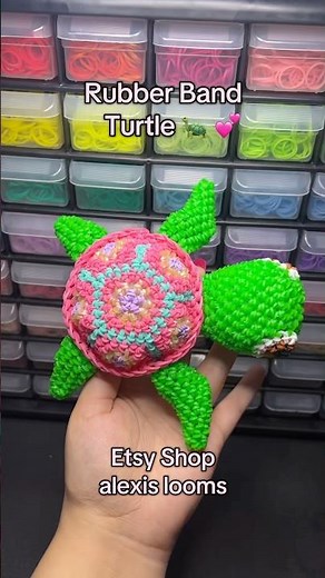 Rainbow Loom Sea Turtle🌊🐢