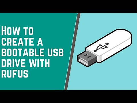 How to create a bootable USB with rufus