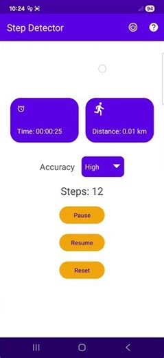 Pedometer - Step Detector