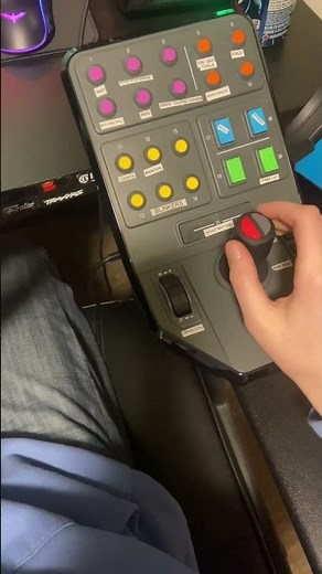 Logitech Heavy equipment side panel and g29 in use in fs22