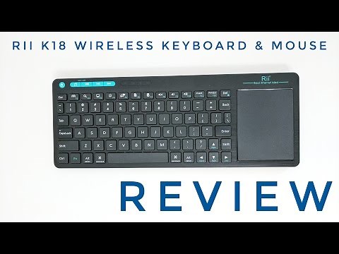 Rii K18 Wireless Keyboard & Mouse for TV Box, Windows, Mac, Raspberry Pi