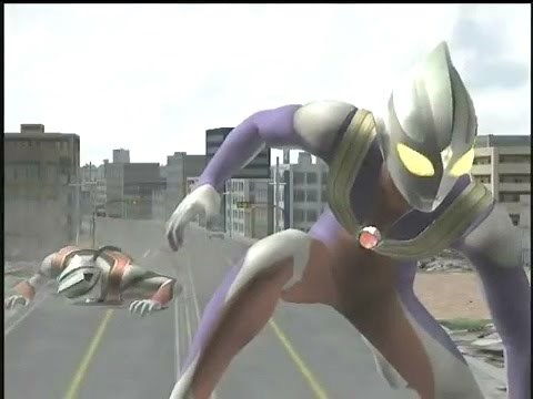 ULTRAMAN TIGA FIGHTING IN FE3 & FER