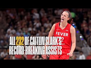 All 232 of Caitlin Clark's Record-Breaking Assists So Far | Indiana Fever