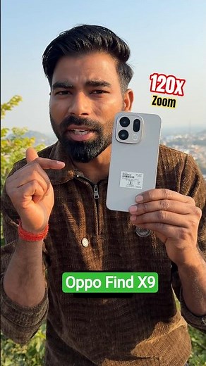 Oppo Find X9 – 120X Zoom Test! How much door can it see? 🔭🔥