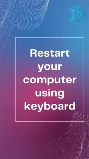 ⚡ Quickest Way to Restart PC using Keyboard Shortcut!
