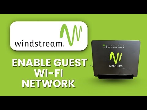 Windstream Router Enable Guest Wi-Fi Network 🌐 Quick Setup