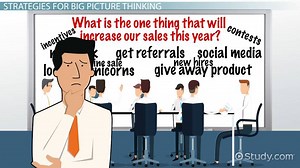 Brainstorming & Other Big Picture Thinking Strategies