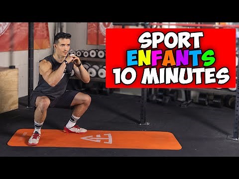 Sport for children at home in 10 minutes!