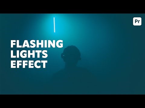 Create a FLASHING LIGHT EFFECT in Premiere Pro