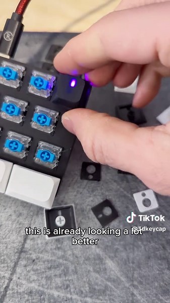 Custom Keycap RGB Effect Design Improvements