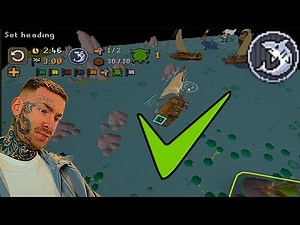OSRS SAILING JUBBLY JIVE SUB 3 MIN DONE EASY! (SHARK RANK)