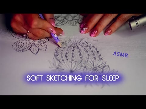 ASMR Pencil Drawing | Soft Drawing Sounds for Focus & Rest