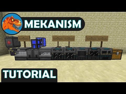 Mekanism: 1 – 5 Times Ore Processing Tutorial