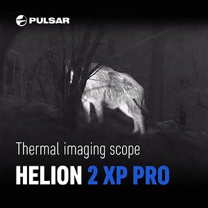 92K views · 2.3K reactions | The best thermal imaging scope to date: Pulsar Helion 2 PRO. Extremely clear image, high-capacity battery, and ultra-strong magnesium alloy housing. | Pulsar | Facebook