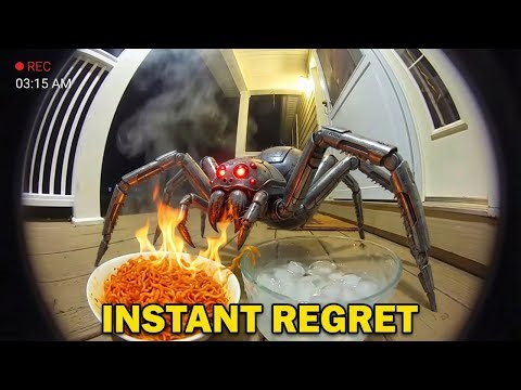 AI Spiders Eating Spicy Food - Funny Reactions Compilation 2026
