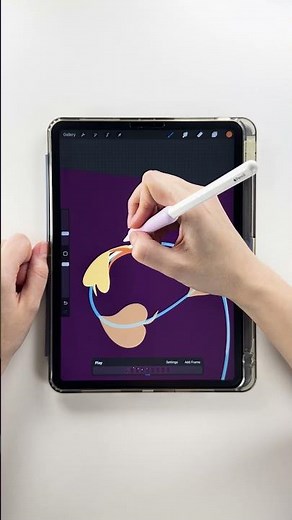 Animating leaves in Procreate Tutorial