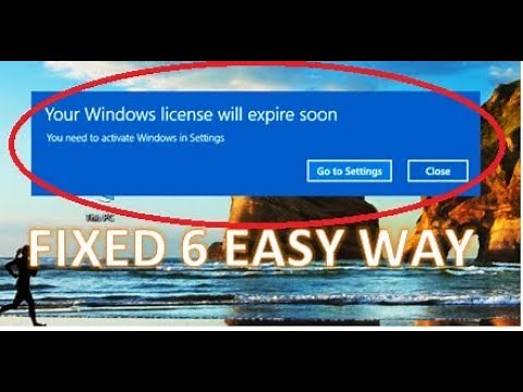 Your windows license will expire soon windows 11, 10 Fix, 5 to 6 Easy way