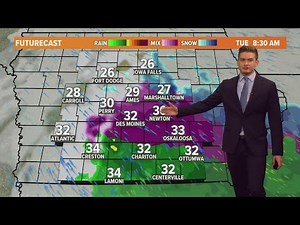 Tuesday Morning Des Moines Weather Forecast 12-28-2021