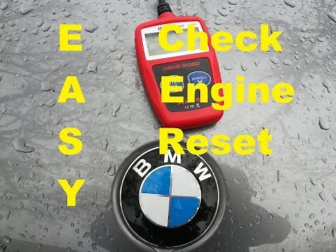 How To Reset BMW Check Engine Light ▶️ BMW Service Engine Soon Light Reset
