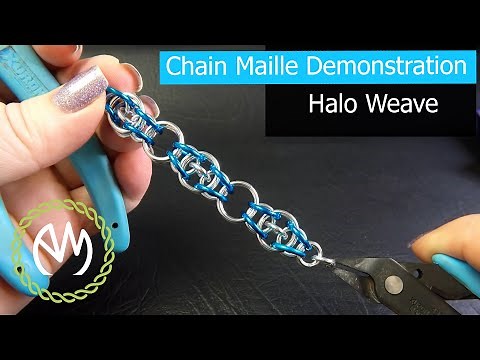 Chain Maille Tutorial - Halo Weave
