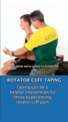 Have You Tried Taping For Rotator Cuff Pain?