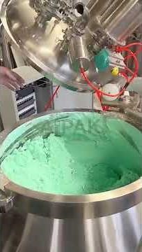 How powders processed by the wet high shear mixer granulator and fluid bed dryer?