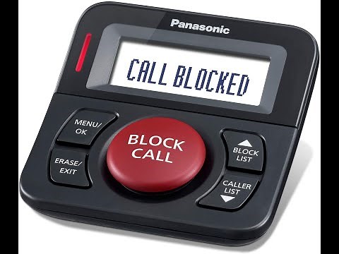 Review Panasonic Call Blocker for Landline Phones, One Touch Call Block and 16, 000 Number Block