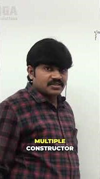 Java Constructors: Overloading Explained for Beginners #shorts